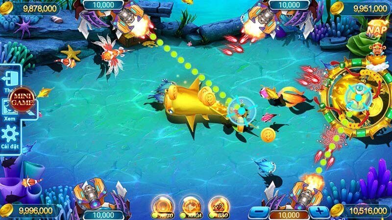 Top các chiến thuật chơi bắn cá tại sảnh đổi thưởng trúng to